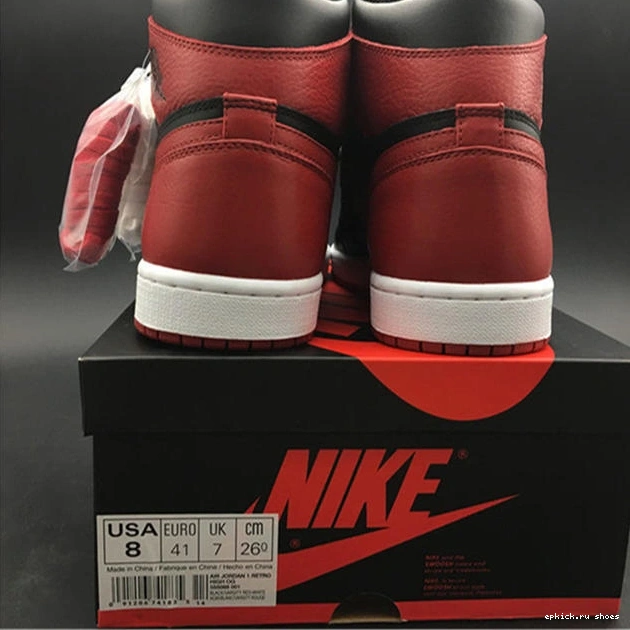 Cheap Retro Jordan Air AJ1 1 3645 OG Tailored High 555088- Banned  1024